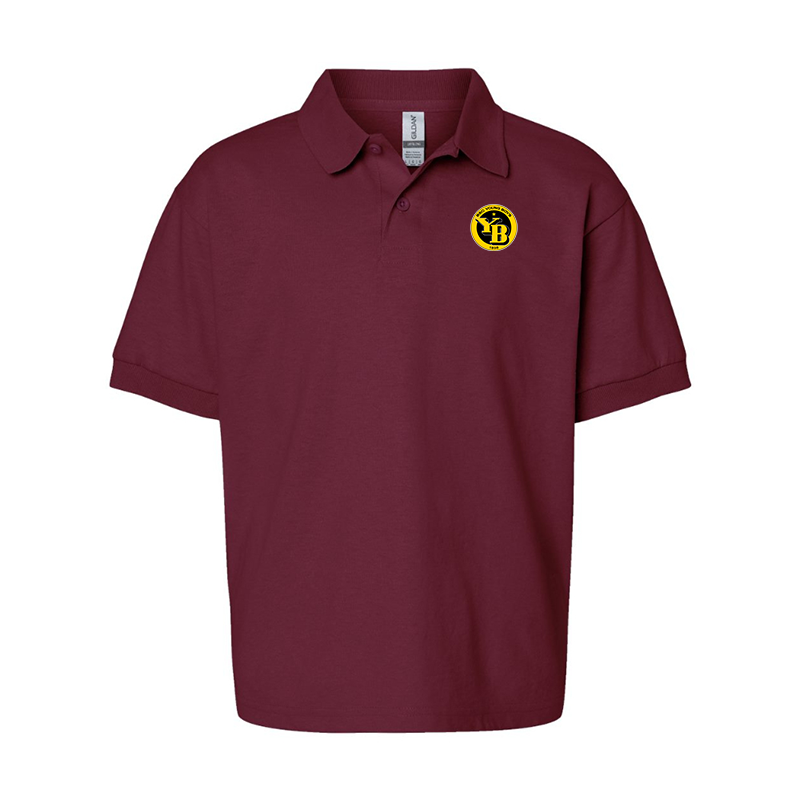 Youth Young Boys Soccer Gildan Dry Blend Jersey Polo